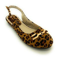 A pair of Victoria K Women's Sling Back Animal Print Flat with a Gold Buckle Design in the front , offers a combination of comfort and style. The rubber sole adds stability. This trendy sleek and chic look wears well anytime through out the day or a night out in the town. An elegant pair of Victoria K Flats add flair to your everyday wardrobe . Size: 7.5.  Color: Brown.  Gender: female.  Age Group: adult. Animal Skin Print, Animal Print Flats, Printed Flats, In The Town, Animal Skin, Sling Back, Everyday Wardrobe, Casual Shoes Women, Gender Female