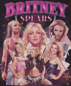 the dvd cover for the movie's title, brutney spearss is shown