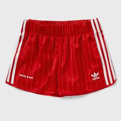 Sporty & Rich X Adidas Originals Red Shorts! Size S. Price Is Firm At $90. Red Short Bottoms For Streetwear, Retro Red Sports Bottoms, Sporty Red Athletic Shorts For Spring, Red Sports Bottoms For Spring, Red Athletic Shorts For Spring, Retro Red Short Shorts, University Red Sporty Bottoms For Summer, Sporty University Red Bottoms For Summer, Sporty University Red Summer Bottoms