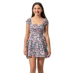 Update your childs wardrobe this spring with the stylish Luv Betsey Girls Eyelet Dress with Cut Outs, available in sizes 7-16. This lovely dress is designed for big girls and is perfect for various occasions. Featuring charming cap sleeves and smocking on the bodice, this dress offers a comfortable and flattering fit. The side cutouts add a trendy and playful touch, while the tiered skirt creates a fun and feminine silhouette. Choose from a range of delightful options, including green eyelet for Childs Wardrobe, Skater Girl Dress, Frozen Dress, Girls Sweater Dress, Boho Denim, Fancy Dress Up, Women Halter, Christmas Party Dress, Birthday Party Dress