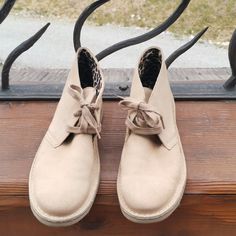 Aldo Beige Desert Boots. Never Worn. Size 10 Casual Beige Ankle Desert Boots, Beige Desert Boots With Textured Sole And Round Toe, Beige Desert Boots With Textured Sole, Casual Beige Desert Boots With Round Toe, Beige Suede Desert Boots With Round Toe, Desert Boots, Aldo Shoes, Size 10, Women Shoes