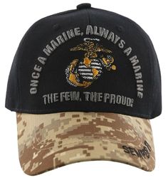 USMC SEMPER FI ONCE A MARINE ALWAYS A MARINE CORPS CAP HAT BLACK CAMO USMC SEMPER FI ONCE A MARINE ALWAYS A MARINE CORPS CAP HAT BLACK CAMO NEW - WITH TAGS 100% High End Acrylic Logos and designs are fully embroidered Size: One Size Fits All VELCRO ADJUSTMENT Shipping Payment Terms of Sale SHIPPING We ship Worldwide. We ship to USA 48 continental states, Item usually will be shipped out within 1~3 business days after payment received. We only ship to confirmed addresses. Non USA Customers: First Usmc Womans Hats, Once A Marine, Military Camouflage Cap, Adjustable Military Camouflage Hat, Camouflage Military Trucker Hat For Outdoor, Camouflage Military Trucker Hat One Size, Semper Fi, Men's Coats And Jackets, Black Camo