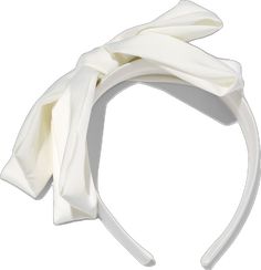 Fashionable Jewelry, Jewelry And Accessories, Bow Headband, The White, White