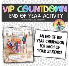 an end of the year celebration for each of your students is going to give back to school