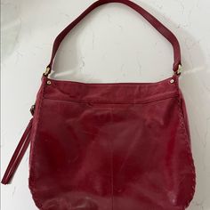 Hobo Red Purse, Great Size, Comfortable, Spacious Inside Red Purse, Red Purses, Hobo Bags, Womens Tote Bags, Purse, Red, Women Shopping, Color, Hobo Bag