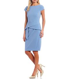 Women's Wedding Guest Dresses | Dillard's Fitted Belted Mini Dress For Daywear, Graduation Dress For Mom, Semi Formal Wedding Attire, Kentucky Derby Outfit, Formal Wedding Attire, Bombshell Dress, Wear To Work Dress, Summer Wedding Outfits, Guest Attire