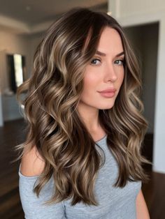 Top 23 Brunette Hair Color Ideas for Winter 2024: Balayage, Dark Chocolate Brown, and Caramel Highlights Brown And Caramel Highlights, Dark Caramel Highlights, Winter Brunette, Brunette Tones, Brunette Hair Color Ideas, Hair Color Ideas For Winter, Balayage Dark, Caramel Brown Hair, Dark Caramel