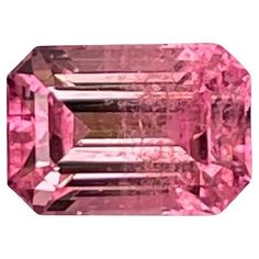 Weight: 1.71 carats Dimensions 7.8x5.5x4.8 mm Clarity VSS Origin Afghanistan Treatment None Shape Octagon Cut Step Emerald Cut The 1.71 carats Pink Bi color Tourmaline Stone showcases a mesmerizing Emerald Cut, emanating from the rich mines of Afghanistan. This exquisite gemstone captivates with its delicate hue, reminiscent of the soft blush of a blooming flower. Its impeccable clarity and vibrant coloration make it a standout piece, perfect for adding a touch of elegance to any jewelry collect Tourmaline Stone, Blooming Flowers, Belleza Natural, Pink Tourmaline, Emerald Cut, Tourmaline, Loose Gemstones, Jewelry Collection, Emerald