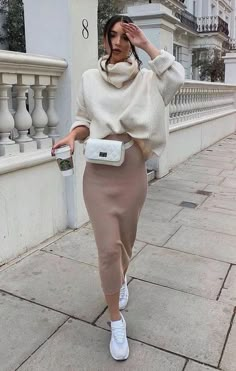 Winter Fashion Outfits Dressy, Minimal Stil, Trendy Outfits 2020, Women Winter Outfits, Winter Outfits 2020, Trendy Outfits Winter, Beige Outfit, Winter Outfits Cold, Jeans Diy