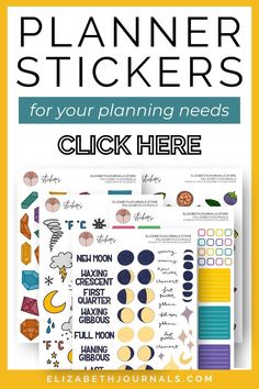 planner stickers for your planning needs click here