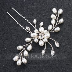 [AU$3.26] Ladies Gorgeous Alloy Hairpins With Venetian Pearl (Sold in single piece) Pearl Hairpiece, Bride Hair Pearl Pins, Pearl Hair Pins Bride, Hair Jewellery Brides & Hairpins, Bride Hair Jewelry Brides & Hairpins, Silver Hair Pin, Ball Gowns Princess, Chiffon Cocktail Dress, Round Bead Necklace