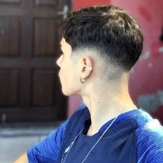 Taper Short Hair Men, Faux Hawk Haircut, Hawk Haircut, Bleached Hair Men, Haircut Design