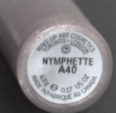 a close up shot of the nymphete aco makeup product