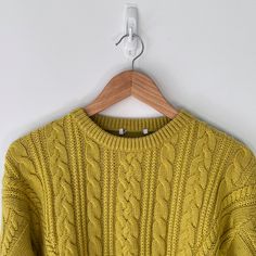 Cable Knit Wool Sweater Featuring Yellowish Green Lime Color. The Boat-Neck Model Boasts Long Sleeves And Rib-Knit Trims. Made In Italy From The Same Tailors Of Maxmara Size: Small Condition: Like New, Worn Once Brand: Untagged Max Mara Generic Brand Yellow Textured Knit Crew Neck Top, Winter Yellow Knit Top, Yellow Knit Top For Winter, Yellow Long Sleeve Pointelle Knit Sweater, Winter Yellow Cable Knit Sweater, Yellow Pointelle Knit Sweater For Winter, Yellow Textured Knit Long Sleeve Sweater, Yellow Textured Knit Sweater, Yellow Cable Knit Top For Fall