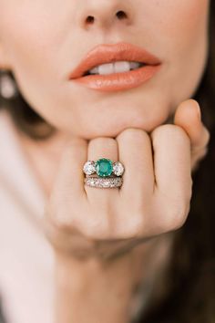 Emerald Ring Design, Victor Barbone Jewelry, Victor Barbone, Inexpensive Jewelry, Victorian Ring, Diamond Jewelry Designs, India Jewelry