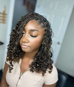 Goddess Braids Bob, Fairy Hairstyle, Braids Bob Style, Braided Cornrows, Braids Bob