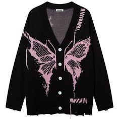 Beschreibung:

Wer sagt, dass Schmetterlingselemente nur im Sommer beliebt sind? Der Butterfly Distressed Knit Cardigan aus unserer aktuellen Pullover-Kollektion ist sowohl süß als auch ausgefallen und wird zu einem Must-Have in Ihrer Herbstgarderobe.

Unsere Strickjacke ist aus weichem und hautfreundlichem Baumwollstrick gefertigt und sorgt den ganzen Tag über für Komfort.
Das Design zeichnet sich durch eine Oversized-Passform mit unregelmäßigen Distressed-Details an Saum und Bündchen, einem V-Ausschnitt sowie auffälligen Schmetterlingsmustern und kontrastierenden Maschenpatches aus. Erhältlich in zwei Farben, grau und schwarz, strahlt diese Strickjacke einen trendigen und schicken Look aus.
Der LEMANDIK® Butterfly Distressed Knit Cardigan kombiniert Schärfe mit Süße und eignet sich perfe Butterfly Cardigan, Distressed Knit, Latest Sweater, Fringe Cardigan, Winter Color, Sweater Collection, Sweater Coat, Street Style Looks, Y2k Streetwear