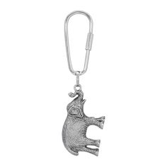 Pewter Elephant Key Ring Chic Fashionista, Vintage Style Necklace, 1928 Jewelry, Elephant Lover, Vintage Inspired Jewelry, Cameo Jewelry, Vintage Style Jewellery, Chain Silver, An Elephant