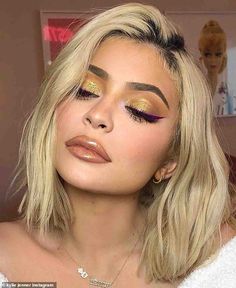 Kylie Jenner Face, Looks Kylie Jenner, Kylie Jenner Nails, Jenner Makeup, Kylie Jenner Look, Celebrity Makeup Looks, Kim K Style, Kylie Jenner Makeup