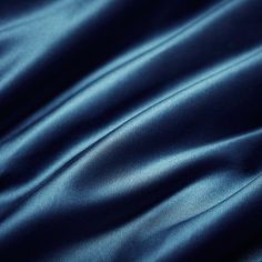 the blue fabric is very soft and shiny