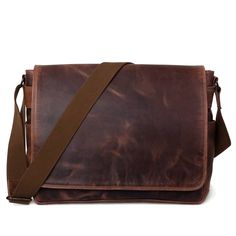 Wilson Leather Crossbody Bag | Leather Crossbody Bag For Men — Classy Leather Bags Leather Briefcase With Brass Hardware For Daily Use, Rectangular Laptop Bag In Waxed Canvas, Classic Brown Waxed Canvas Laptop Bag, Brown Waxed Canvas Rectangular Laptop Bag, Classic Waxed Canvas Laptop Bag, Classic Waxed Canvas Laptop Bag For Daily Use, Rectangular Shoulder Bag With Brass Hardware, Classic Waxed Canvas Shoulder Bag For Business, Rectangular Shoulder Bag With Brass Hardware For Everyday