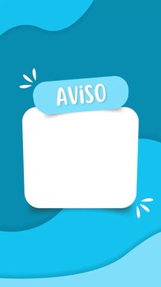 the word aviso is placed on top of a piece of paper