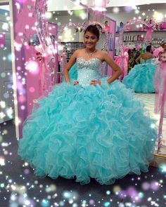 Blue Rhinestone Long Ruffle Organza Quinceanera Gown Featuring Sweetheart Beaded Bodice on Luulla Sweet 16 Blue Gown With Sweetheart Neckline, Blue Sweetheart Neckline Gown For Sweet 16, Blue Gown With Sweetheart Neckline For Sweet 16, Princess Style Quinceanera Dress With Ruffles For Sweet 16, Princess Quinceanera Dress With Ruffles For Sweet 16, Embellished Ball Gown For Sweet 16, Sweet 16 Embellished Ball Gown, Embellished Sweetheart Neckline Ball Gown For Sweet 16, Sweetheart Neckline Embellished Ball Gown For Sweet 16