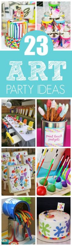 Art Party Ideas, Pop Art Party