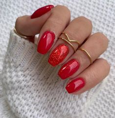 Holidays Nails, Nail Goals, Gel Overlay, Makeup Party, Work Nails, Acrylic Gel, Fall Nail, Accent Nails, Women's Hair