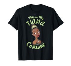 PRICES MAY VARY. Officially Licensed Disney The Princess And The Frog Apparel for Women - Men - Youth - Toddler; Tiana T-Shirt; Holiday; Seasonal; Christmas; Vintage; Disneyland; Disney+; Disney Plus; Disney World; Present; Gift; Christmas T-Shirt; Halloween Costume 19PRIN00397A-002 Lightweight, Classic fit, Double-needle sleeve and bottom hem Disney Princess And The Frog, Tiana Costume, Disney Princess Costumes, Disney Apparel, Princess Halloween Costume, Vintage Disneyland, Princess And The Frog, Princess Costume, Disney T