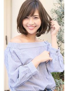 Above Shoulder Hair, Japanese Short Hair, Onion For Hair, Cool Hairstyles For Girls, Hair Projects, Bob Hairstyles With Bangs, Kawaii Hairstyles, Hair Arrange