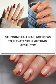 Prepare your nails for the cozy vibes of autumn with these trendy fall nail designs. From warm earth tones to vibrant hues, explore the latest fall nail colors and get inspired by chic fall nail ideas for 2024. Elevate your look with intricate fall nail art or keep it minimalistic for a classic touch. Embrace the beauty of the season with stunning autumn nails that complement your fall wardrobe perfectly. Stay ahead of the trends and show off your fabulous fall nails this season! Fall Minimalist Nails, Fall Bridal Nails, Minimalist Fall Nails, Statement Nails, Fall Nail Art Ideas, Thanksgiving Nail Designs, Latest Nail Designs, Elegant Nail Art