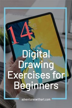 Level up your digital drawing skills quickly with these great digital drawing exercises for beginners. Whether you use Procreate or other drawing programs, these exercises will improve your drawing skills. Digital Drawing Exercises For Beginners, Procreate Drawing Exercises, Digital Drawing Exercises, Digital Drawing Ideas Procreate, Procreate Exercises, Digital Drawing Ideas Beginner, Beginner Digital Art Ideas, Digital Sketch Ideas, Basic Digital Art