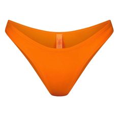 New With Tags Color : Orange Ready To Ship Limited Edition Color Zipper Swimsuit, High Waisted Swim Bottoms, High Waisted Swim, Cutout Bodysuit, Orange Fabric, Cheeky Bikinis, Color Orange, Orange Color, Onyx