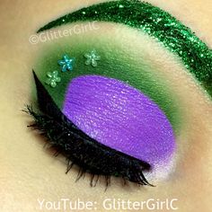 Disgust Makeup Inside Out, Inglot Eyeshadow, Inside Out Costume, Disgusted Inside Out, Beautiful Halloween Makeup, Disney Trivia