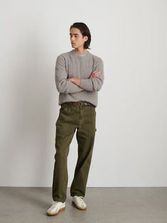 A classic workwear pant cut from recycled denim for everyday wear Workwear Pants With Patch Pockets And Standard Cut Leg, Relaxed Fit Work Pants With Belt Loops For Fall, Classic Relaxed Fit Cargo Pants For Fall, Relaxed Fit Work Pants With Hip Pockets For Fall, Classic Relaxed Fit Cargo Pants, Cotton Cargo Style Jeans For Workwear, Classic Relaxed Fit Cargo Pants For Everyday, Fall Workwear Cargo Jeans With Hip Pockets, Fall Cargo Jeans With Hip Pockets For Work