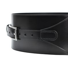 Crafted from luxurious Italian leather, our high-waisted belt is meticulously designed to contour the waistline and complement a range of outfits, including airy dresses and oversized blazers. The smooth leather finish and silver-tone buckle add a touch of elegance and sophistication to any Handcrafted in EU using Italian Full Grain Leather and Nickel Plated Hardware        It is recommended to clean the products after each wear as follows:  The leather parts should be wiped with a soft cloth, s Designer Formal Belt With Removable Buckle, Designer Formal Belt With Removable Feature, Designer Formal Belts With Removable Belt, Leather Party Belts, Luxury Corset Belt, Luxury Fitted Corset Belt, Luxury Fitted Belts With Belt Loops, Chic Leather Belt For Formal Occasions, Elegant Fitted Belts And Suspenders With Matching Belt