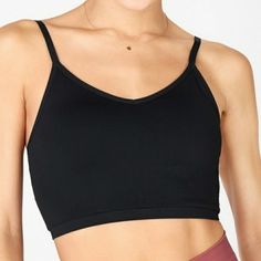 This Unbelievably Comfortable (And Cute!) Seamless Bra Doubles Up As A Sports Bra And Bralette. Wear It While Perfecting Your Downward Facing Dog Or While Perfecting Your Dance Moves Downtown. Features Adjustable Straps Removable Cups Size: Xs( No Price Tag) Sporty Camisole Sports Bra With Built-in Bra, Cami Sports Bra With Built-in Bra For Gym, Micro-elastic Seamless Tops With Built-in Bra, Sports Camisole With Built-in Bra And Stretch, Sports Camisole Bra With Built-in Bra, Sports Camisole With Built-in Bra, Black Camisole Sports Bra For Workout, Solid Color Camisole With Built-in Bra For Workout, Solid Camisole With Built-in Bra For Workout