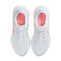 Nike Womens WMNS React Infinity Run FK 2 Pure Platinum Crimson CT2423-004 Nike React Infinity Run Flyknit, Nike React Infinity Run, Nike Running Shoes Women, Trendy Shoes Sneakers, Nike Running Shoes, Nike Air Shoes, Gym Fits, Nike React, Aesthetic Shoes