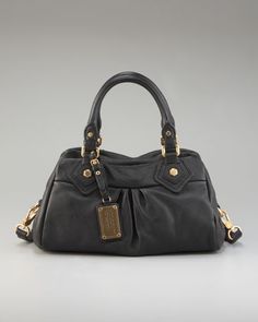 Satchel Marc Jacobs Handbag, Black Satchel, Top Handle Handbags, Online Shopping Stores, Marc By Marc Jacobs, Top Designers, Rebecca Minkoff Hobo, In Fashion, Satchel Bags