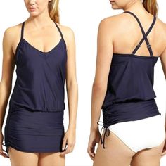 New Without Tags Athleta Side Scrunch Tankini Swim Top/Dress Adjustable Self-Tie Tie Sides Adjustable Straps (Length & Direction) Wired Bra Lightly Padded & Removable Cups Very Well Made And Versatile Swim Top! Sleeveless Beachwear Activewear For Sports, Summer Ruched Activewear For Workout, Ruched Activewear For Summer Workouts, Stretch Sleeveless Swim Dress For Sports, Sleeveless Stretch Swim Dress For Sports, Sporty Sleeveless Tankini For Pool, Sporty Sleeveless Tankini For Sports, Fitted Swimwear With Drawstring For Workout, Stretch Sleeveless Swim Dress For Workout