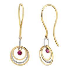 Introducing the 14K Solid Gold Earrings with Ruby and Diamond accents, a reflection of Orena Jewelry's devotion to unmatched craftsmanship. Meticulously hand-forged, these earrings radiate a blend of luxury and timeless charm, becoming an elite choice for those aspiring to daily elegance as well as for show-stopping events. Details you'll adore: Fashioned from premium 14K Gold. Available in a palette of gold tones: Yellow Gold, Rose Gold, White Gold. Gemstone Ensemble: Radiant Ruby accompanied b Contemporary Yellow Gold Round Earrings, Hand Forged 14k Gold Earrings For Anniversary, Hand Forged Round Earrings For Anniversary, Hand Forged 14k Gold Round Earrings, Hand Forged Drop Earrings For Anniversary, Solid Gold Earrings, Circle Earrings, Sparkle Diamonds, Hand Forged