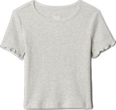 Trendy Cotton Gap T-shirt, Trendy Gap T-shirt For Spring, Solid Cotton Top With Ribbing, Basic Cotton Tops With Ribbing, Gap Stretch Cotton T-shirt, Spring Cotton Ribbed T-shirt, Trendy Ribbed Cotton T-shirt, Support People, Gender Equality