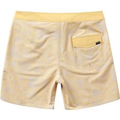 If you're bored with your normal beach getup, we like the Roark Passage 17in Boardshort. This surf staple features a unique polyester-hemp blend with 4-way stretch, quick-drying fibers, and plenty of room in the legs for swimming, surfing, and bumming around the beach. Yellow Swim Trunks For Surfing In Summer, Yellow Swim Trunks For Summer Surfing, Yellow Summer Swim Trunks For Surfing, Yellow Swim Trunks For Surfing Beach Season, Yellow Swim Trunks For Surfing And Beach Season, Yellow Swim Trunks For Surfing, Yellow Beachwear Swim Trunks For Surfing, Casual Yellow Surfing Bottoms, Casual Beige Swimwear For Swimming