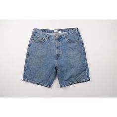 Vintage 90s Calvin Klein Mens 38 Distressed Baggy Loose Denim Shorts Jorts Blue Mens Shorts Bleach stains on the front. Small holes on the back corners of the pockets. Distressed and faded Mens size 38 Measurements are: 19 inches across the waist laid flat 9.5 inch inseam 21.5 inches from top to bottom Blue Cotton US Shipping is FREE Canada is $15 and International is $24. Check out my other items in my store! PR494 90s Denim Blue Jean Shorts For Streetwear, 90s Denim Blue Shorts With Pockets, 90s Style Medium Wash Jean Shorts For Streetwear, 90s Style Relaxed Fit Jean Shorts With Pockets, 90s Style Denim Blue Jean Shorts, 90s Light Wash Jean Shorts For Streetwear, 90s Denim Blue Jean Shorts, 90s Style Relaxed Fit Jean Shorts, 90s Jean Shorts With Pockets