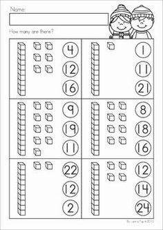 a printable worksheet for numbers and counting