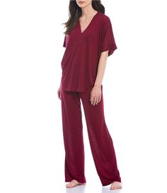 How To Hem Pants, Dillard's, Sewing Inspiration, Dolman Sleeve, V Neck Tops, Street Style Women, Passion For Fashion, Knit Jersey, Pajama Set