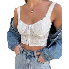 Y2k Lace Corset Top Summer Women Fairycore Sleeveless T Shirt Female Crop Tops Aesthetic Slim Ladies Party Wear Y2k Camisole Crop Top For Summer, Y2k Style Cami Crop Top For Summer, Y2k Cami Crop Top For Summer, Y2k Camisole Crop Top, Y2k Style Cami Crop Top, Y2k Camisole Vest Crop Top, Y2k Cami Vest Crop Top, Y2k Style Cami Crop Top Vest, Y2k Style Spring Crop Top Camisole