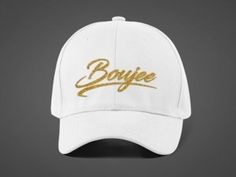 Boujee baseball cap in white or black with gold writing Gold Writing, Bling Shirts, Boss Shirts, Shirt Football, Rhinestone Transfers, Football Svg, Football Mom, Football Shirt, Football Shirts