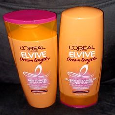 L'oreal Paris Elvive Dream Lengths Shampoo And Conditioner, 12.6fl Oz Each. Both Brand New, Never Used. Feria Hair Color, Temporary Hair Color Spray, Room Wishlist, Hair Color Spray, Root Cover Up, Wave Spray, Cleansing Conditioner, Lavender Spray, Shampoo And Conditioner Set